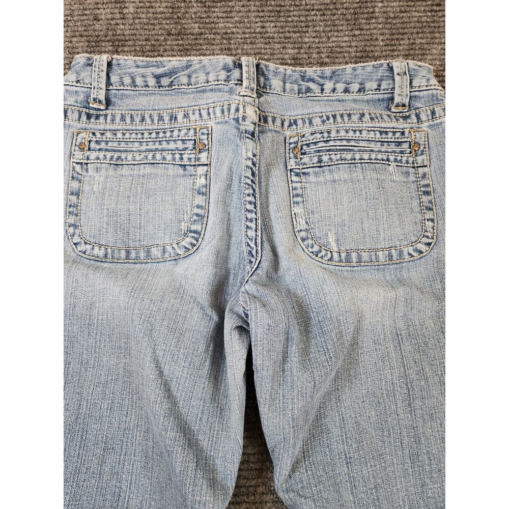 Aeropostle Vintage Y2k Womens 30" Denim Distressed Hailey Skinny Flare Jeans - Picture 10 of 10